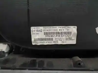 İkinci el araba yedek parçası arka sag kapi kaplamasi için skoda superb combi (3t5) 2.0 tdi dpf oem iam referansları   3t5867212