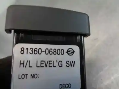 Second-hand car spare part headlights switch for ssangyong korando 2.9 turbodiesel cat oem iam references 8136006800  