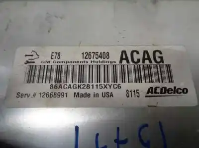 Автозапчастина б/у ебу контролер двигуна для opel astra j gti 1.4 sedan p10 посилання на oem iam 12675408  12668991