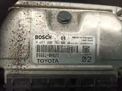 Second-hand car spare part ecu engine control for citroen c1 1.0 cat (384f) oem iam references 896610h023  0261208702