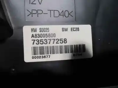Автозапчасти б/у климат-контроль за fiat idea (135) 1.9 multijet emotion (i) ссылки oem iam 735377258  a83005800