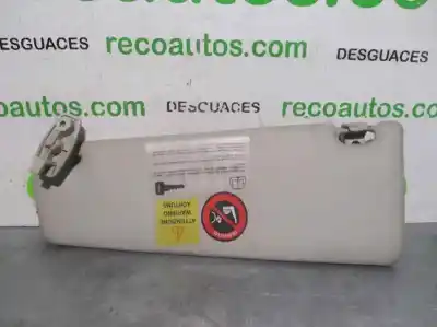 Peça sobressalente para automóvel em segunda mão para-sol direito por fiat idea (135) 1.9 multijet emotion (i) referências oem iam   