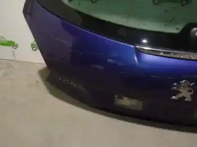 Second-hand car spare part tailgate for peugeot 208 allure oem iam references   