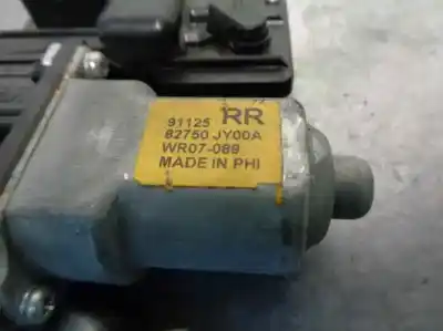 Second-hand car spare part rear right window regulator for renault koleos 2.0 dci diesel fap oem iam references 82750jy00a  