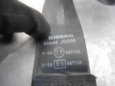 Автозапчастина б/у задній правий ремін безпеки для nissan qashqai / qashqai +2 i (j10, nj10, jj10e) 1.5 dci посилання на oem iam 88844jd000   Автозапчастина б/у задній правий ремін безпеки для nissan qashqai / qashqai +2 i (j10, nj10, jj10e) 1.5 dci посилання на oem iam 88844jd000