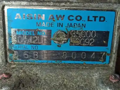 Автозапчасти б/у коробка передач за lexus ls400 (ucf20) básico (ucf 20) ссылки oem iam 3042le 3500050092 06be80047