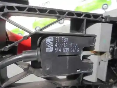 Автозапчастина б/у завнішня ручка задня права для seat leon (5f1) 1.6 tdi посилання на oem iam 5n0839885h  5n0839017e