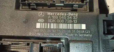 Second-hand car spare part comfort module for mercedes-benz clase a (w169) 2.0 cdi cat oem iam references a1695453435  5dk00872813