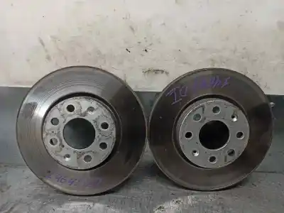 Peça sobressalente para automóvel em segunda mão disco de travão dianteiro por opel corsa d 1.2 cat (a 12 xer / ldc) referências oem iam 