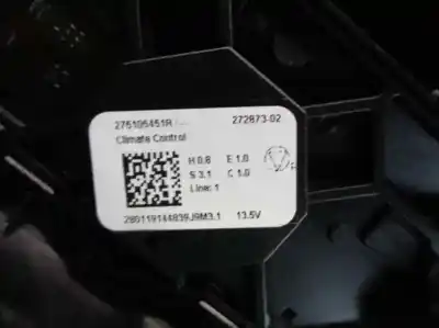 Автозапчасти б/у климат-контроль за dacia duster (hm_) 1.6 sce 115 (hmm1) ссылки oem iam 275100080r  275105451r