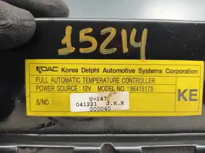 Peça sobressalente para automóvel em segunda mão comando de sofagem (chauffage / ar condicionado) por chevrolet tacuma se referências oem iam 96415173  