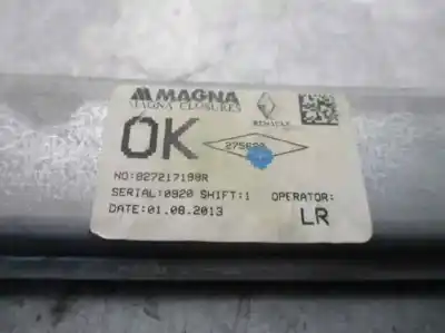 Peça sobressalente para automóvel em segunda mão elevador de vidros traseiro esquerdo por dacia sandero ii 1.5 dci referências oem iam 827217198r  