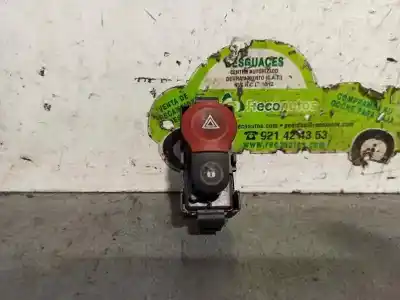 Peça sobressalente para automóvel em segunda mão interruptor 4 piscas - emergência por renault kangoo (kc0/1_) 1.5 dci referências oem iam 8200214896a