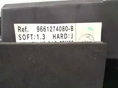 Second-hand car spare part multifunction display for citroen c6 (td_) 2.7 hdi oem iam references 9661274080  