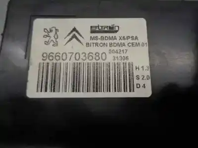 Автозапчасти б/у электронный модуль за citroen c6 (td_) 2.7 hdi ссылки oem iam 9660703680  