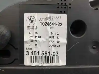 Second-hand car spare part dashboard for bmw x3 (e83) 2.0d oem iam references 345158103  102464122