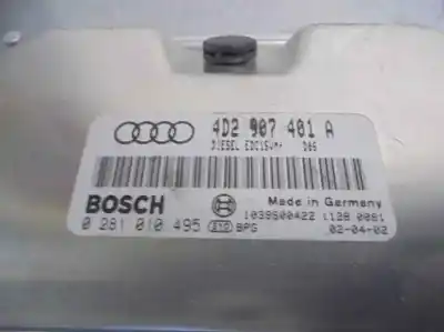 Second-hand car spare part ecu engine control for audi a8 (d2) 2.5 tdi oem iam references 4b2907401a  0281010495