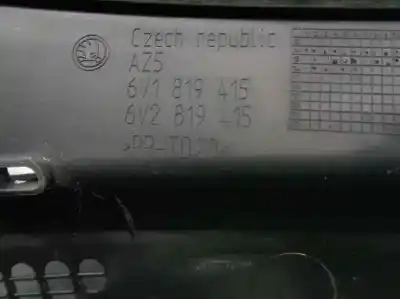 Автозапчастина б/у торпеда для skoda fabia combi 1.4 tdi dpf посилання на oem iam 6v1819415  6v1819416