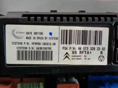 Автозапчасти б/у климат-контроль за citroen c6 (td_) 2.7 hdi ссылки oem iam 96573328zd  vp4puh18c612ub