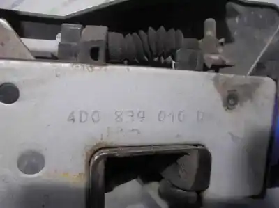 Автозапчасти б/у замок задней правой двери за audi a8 (d2) 2.5 tdi ссылки oem iam 4d1839016f  