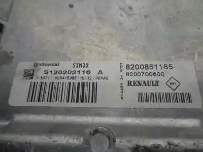 Автозапчасти б/у блок управления двигателем за renault modus / grand modus (f/jp0_) 1.2 16v (jp0w) ссылки oem iam 8200851165  s120202116a