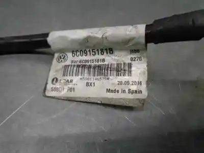 Second-hand car spare part wire for skoda fabia combi 1.4 tdi dpf oem iam references 6c0915181b  