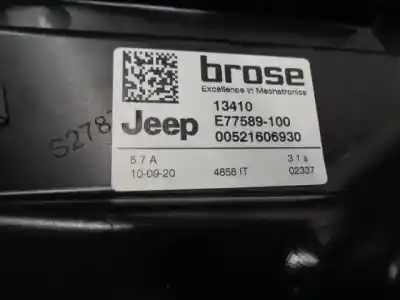 Автозапчастина б/у регулятор склона задній лівий для jeep-viasa compass (mp, m6, mv, m7) 1.3 посилання на oem iam 00521606930  