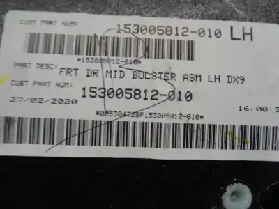 Автозапчасти б/у обивка левой передней двери за jeep compass (mp, m6, mv, m7) 1.3 ссылки oem iam 609425410  153005812