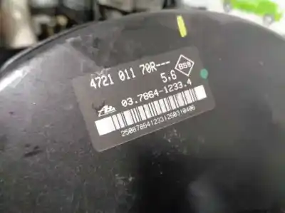Автозапчастина б/у гальмівний серво для renault modus / grand modus (f/jp0_) 1.2 16v (jp0w) посилання на oem iam 472101170r  03786412334