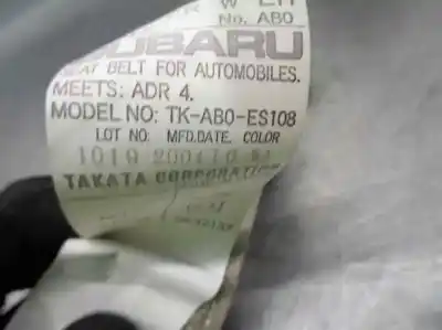 Автозапчасти б/у задний левый ремень безопасности за subaru legacy berl. b13 (bl) 3.0 r se ссылки oem iam 64662ag110wa  