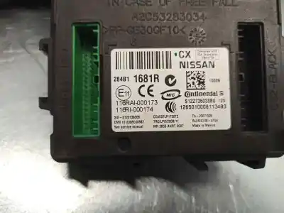 Peça sobressalente para automóvel em segunda mão módulo eletrônico por renault koleos 2.0 dci diesel fap referências oem iam 284b11681r  284b11681r