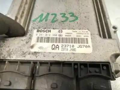 Second-hand car spare part ecu engine control for renault koleos 2.0 dci diesel fap oem iam references 23710jg70a  0281014360