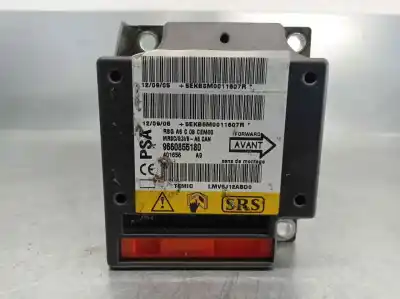 Peça sobressalente para automóvel em segunda mão centralina de airbag por citroen c2 (jm_) 1.4 hdi referências oem iam 9660855180