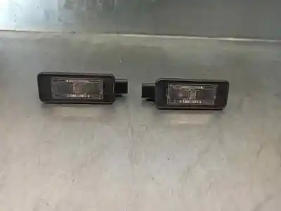 Second-hand car spare part licence plate light for peugeot 208 1.6 e-hdi fap oem iam references 9682403680