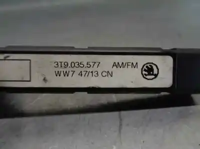 Автозапчасти б/у антенна за skoda superb combi (3t5) 2.0 tdi dpf ссылки oem iam   