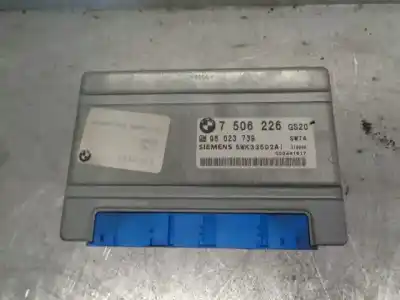 Peça sobressalente para automóvel em segunda mão unidade de controle automática da caixa de câmbio por bmw x5 (e53) 3.0d referências oem iam 7506226