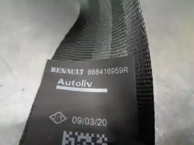 İkinci el araba yedek parçası arka sag emniyet kemeri için dacia sandero ii 1.0 tce 100 (b8ml) oem iam referansları 888416959r  