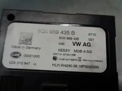 Автозапчастина б/у електронний модуль для seat leon (5f1) 1.6 tdi посилання на oem iam 5q959435b  00021000