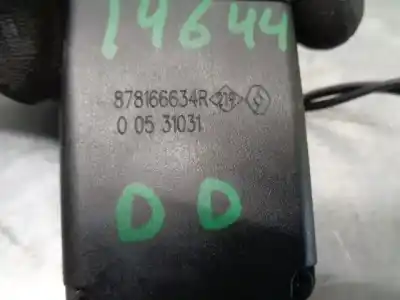 Gebrauchtes Autoersatzteil gürtelhaken zum dacia sandero ii 1.0 tce 100 (b8ml) oem-iam-referenzen 878166634r  2 pin