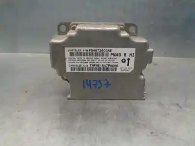 Second-hand car spare part airbag control unit for dodge caliber 2.0 crd oem iam references p04672603ae
