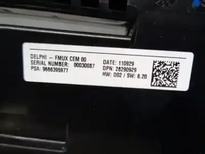 Автозапчасти б/у климат-контроль за citroen c4 lim. business ссылки oem iam 9666395977  