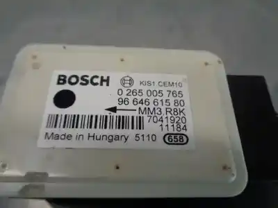 Peça sobressalente para automóvel em segunda mão sensor por citroen c4 lim. business referências oem iam 9664661580  0265005765