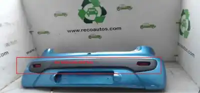 Pezzo di ricambio per auto di seconda mano paraurti posteriore per peugeot 107 urban riferimenti oem iam 7013af
