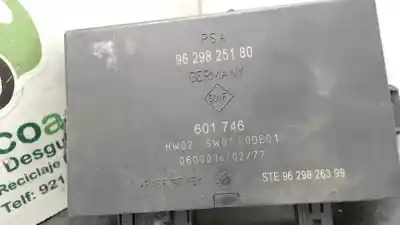 İkinci el araba yedek parçası elektronik modül için citroen c5 berlina 2.0 16v cat (rfn / ew10j4) oem iam referansları 9629825180  
