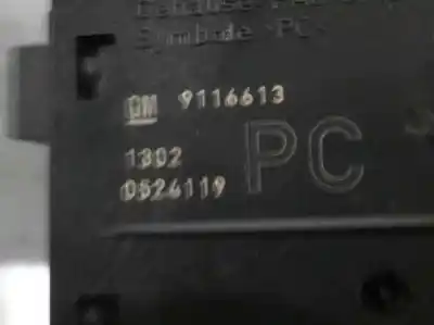 Second-hand car spare part headlights switch for opel corsa c 1.7 16v cdti oem iam references 9116613  