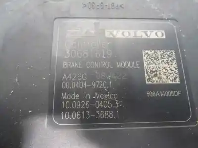 Peça sobressalente para automóvel em segunda mão abs por volvo xc60 2.4 diesel cat referências oem iam 30681619  10021201824