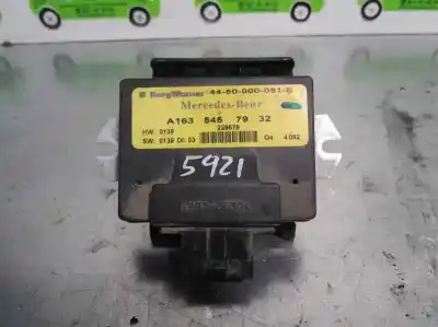 Second-hand car spare part ECU ENGINE CONTROL for MERCEDES-BENZ CLASE M (W163)  OEM IAM references A1635457932  4450000051E