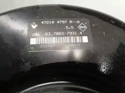 Автозапчастина б/у гальмівний серво для dacia duster (hm_) 1.6 sce 115 (hmm1) посилання на oem iam 472104797r  0786279314