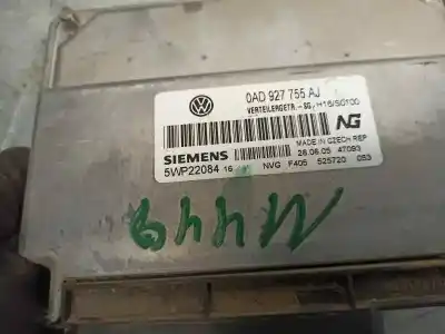 Автозапчасти б/у электронный модуль за volkswagen touareg (7la, 7l6, 7l7) 3.0 v6 tdi ссылки oem iam 0ad927755aj  5wp22084