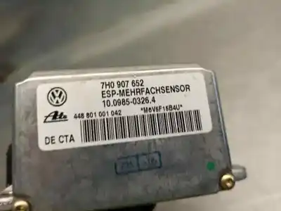 Peça sobressalente para automóvel em segunda mão módulo eletrônico por volkswagen touareg (7la, 7l6, 7l7) 3.0 v6 tdi referências oem iam 7h0907652  448801001042